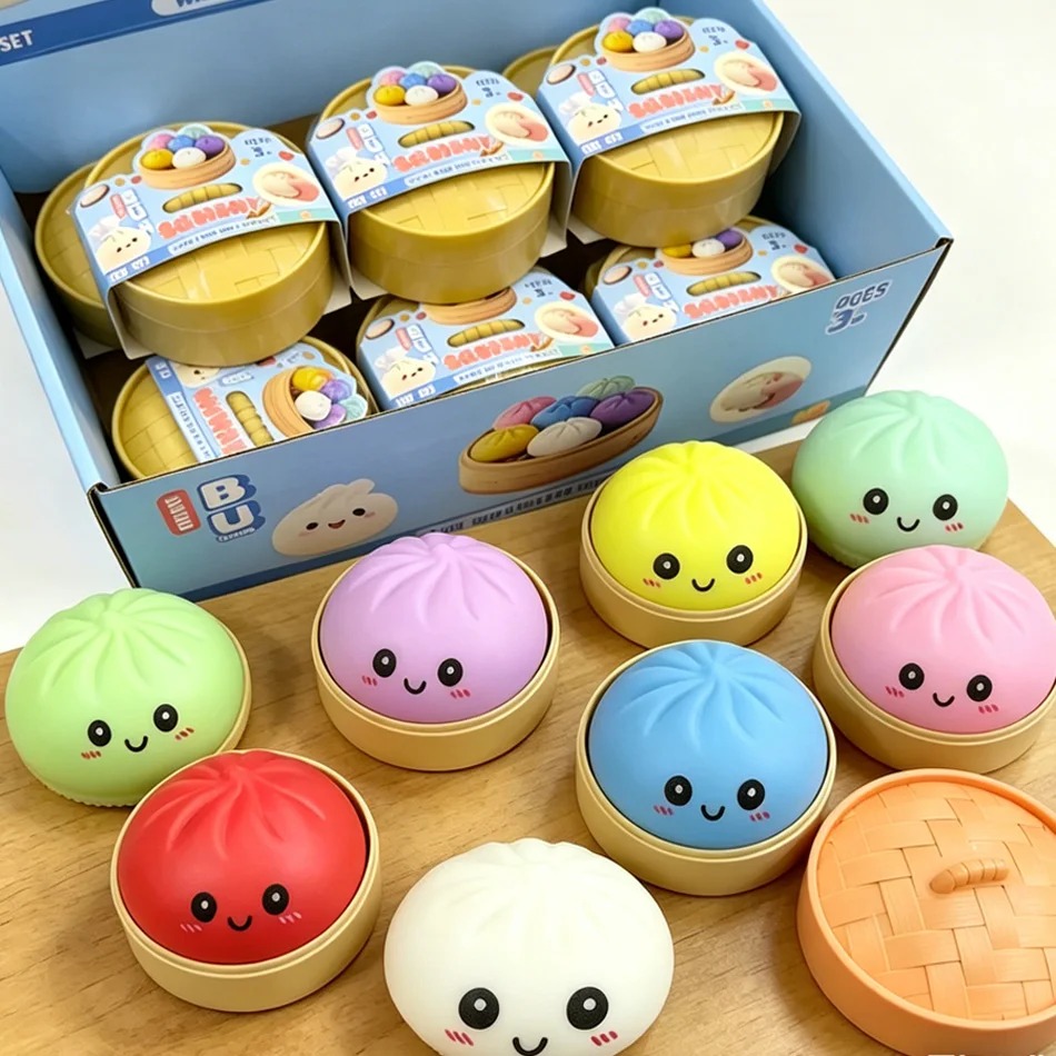 Kids Toys Dumplings - Милая и красочная, медленно восстанавливающая форму