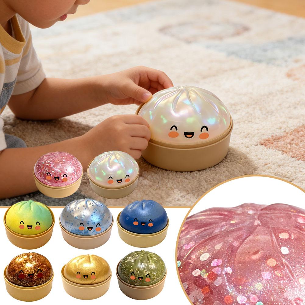 Kids Toys Dumplings - Забавный антистресс-мяч в форме пельменя с