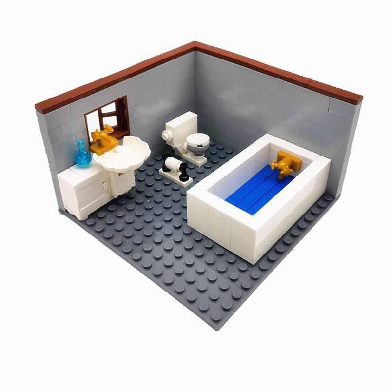 Lego Set Creator - Совместимые классические городские блоки, мебель для