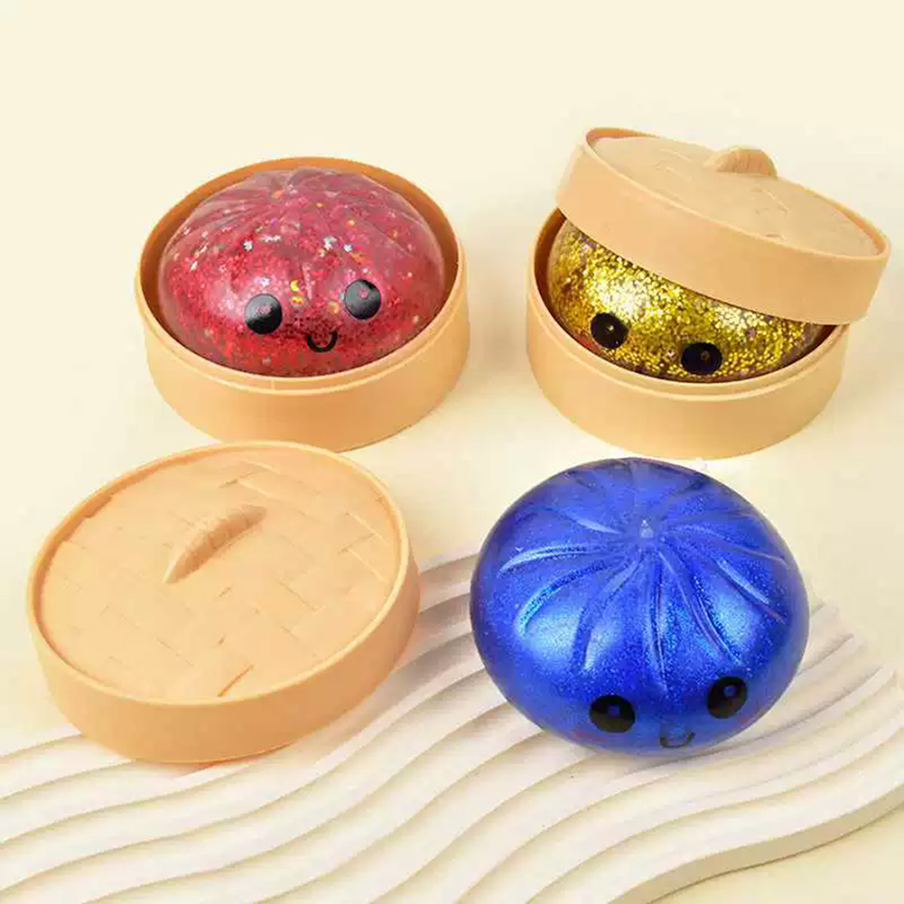 Игрушки-сквиши в форме булочек – обзор и цена Kids Toys Dumplings