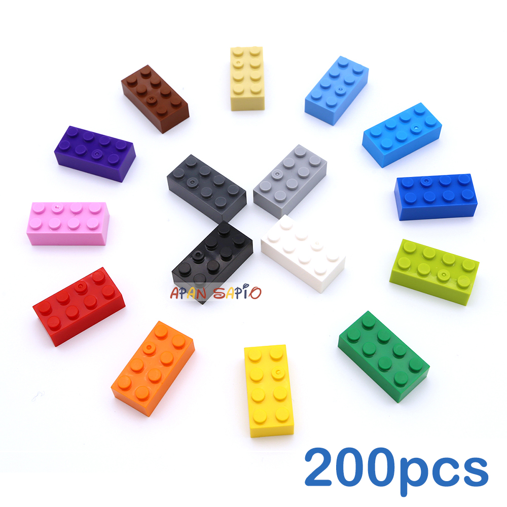 200 шт. 2x4 точек DIY строител – обзор и цена Lego Set Creator