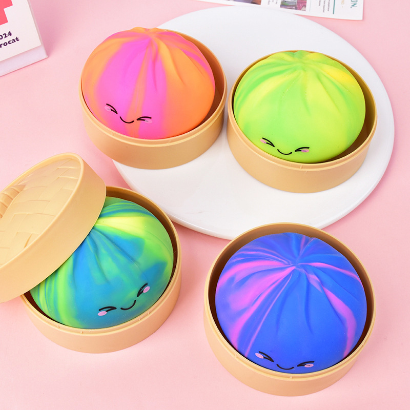 Мячики-антистресс Rainbow Dump – обзор и цена Kids Toys Dumplings