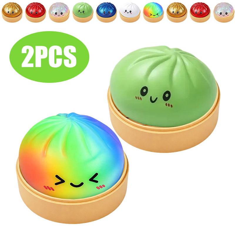 Разноцветные сквиши-пельмени « – обзор и цена Kids Toys Dumplings