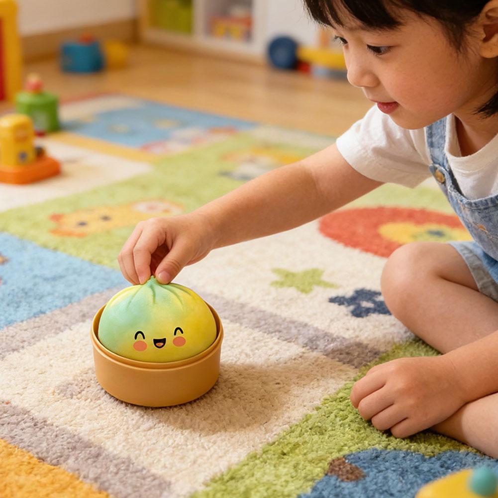 Забавный антистресс-мяч в форм – обзор и цена Kids Toys Dumplings