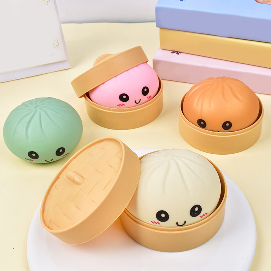 Новые мягкие игрушки-сквиши в  – обзор и цена Kids Toys Dumplings