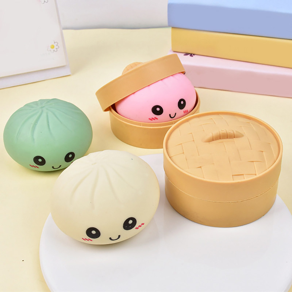 Новые мягкие игрушки-сквиши в  – обзор и цена Kids Toys Dumplings