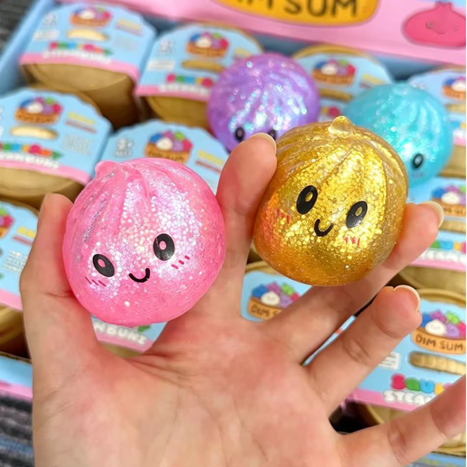 Сенсорный сквиш-пельмень с бле – обзор и цена Kids Toys Dumplings